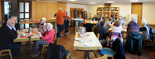 viele Gespräche gab es beim Vereinsvertreter-Treffen in Ergste